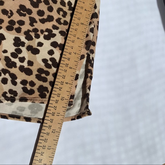 Cloth & Stone --Women’s Small animal print tie- waist top - Picture 6 of 10